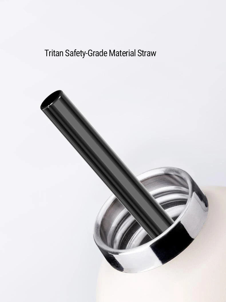 SAMADOYO-6 Hour Insulated Glass with Straw and Cup | Fashionable and unique 360ml