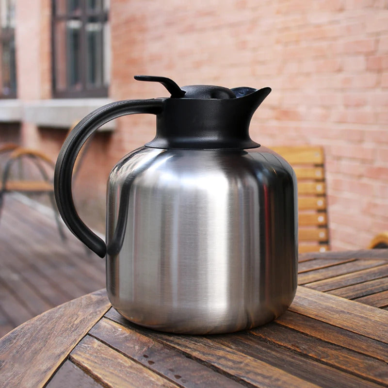 61oz Double-Wall Vacuum Insulated Stainless Steel Thermos – Retro Classic Water Bottle for Camping/Office, 24H Hot/Cold Retentio