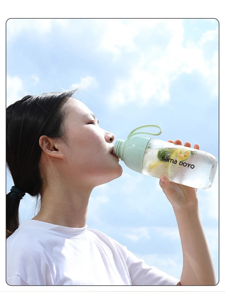 Tritan Maternal and Infant Bottle Material Cold Water Bottle Portable Water Cup Student Water Cup 530ml