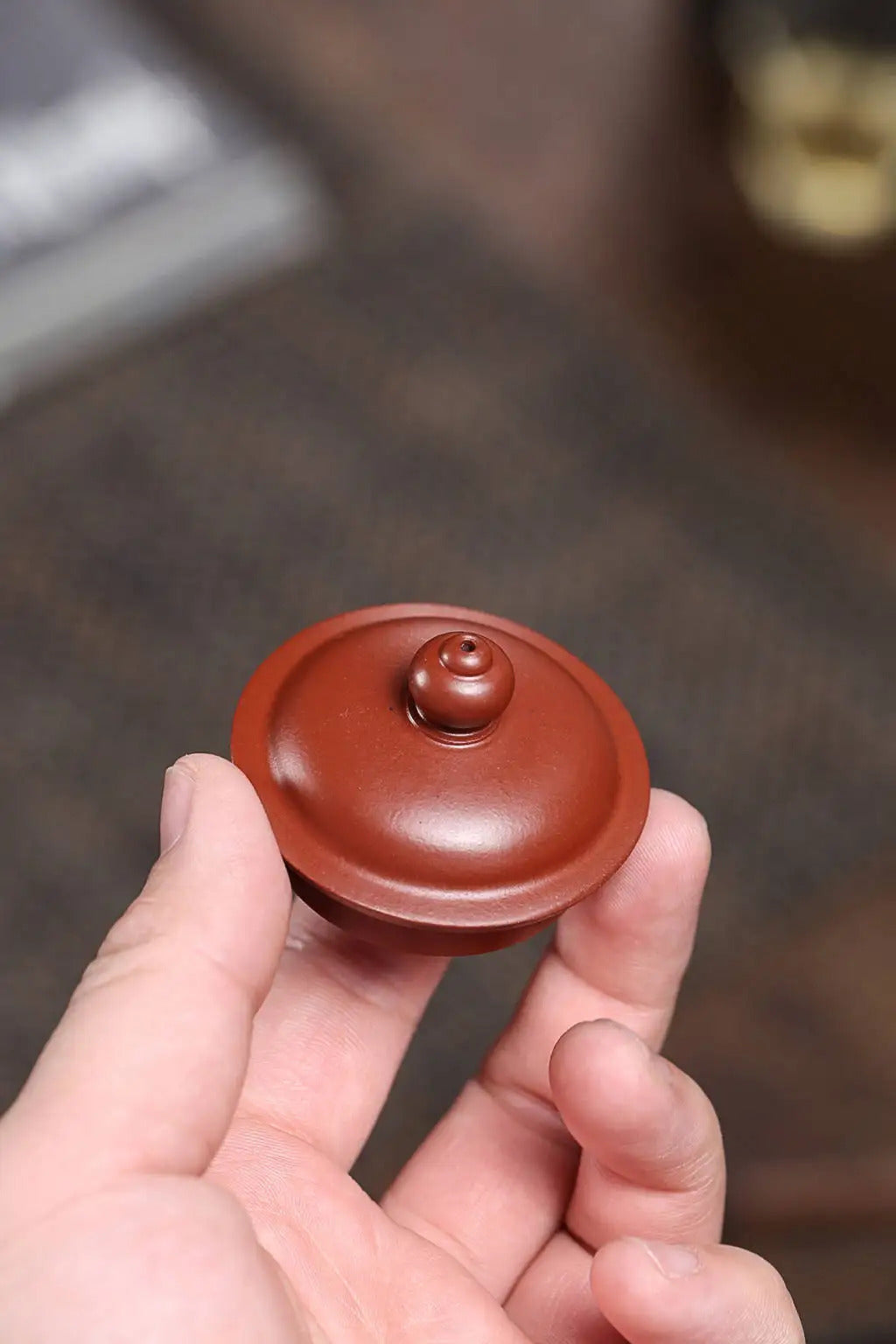 Yixing Zisha Teapot 'The Breathing Pot' - 110ml Original Mineral Clay Teapot