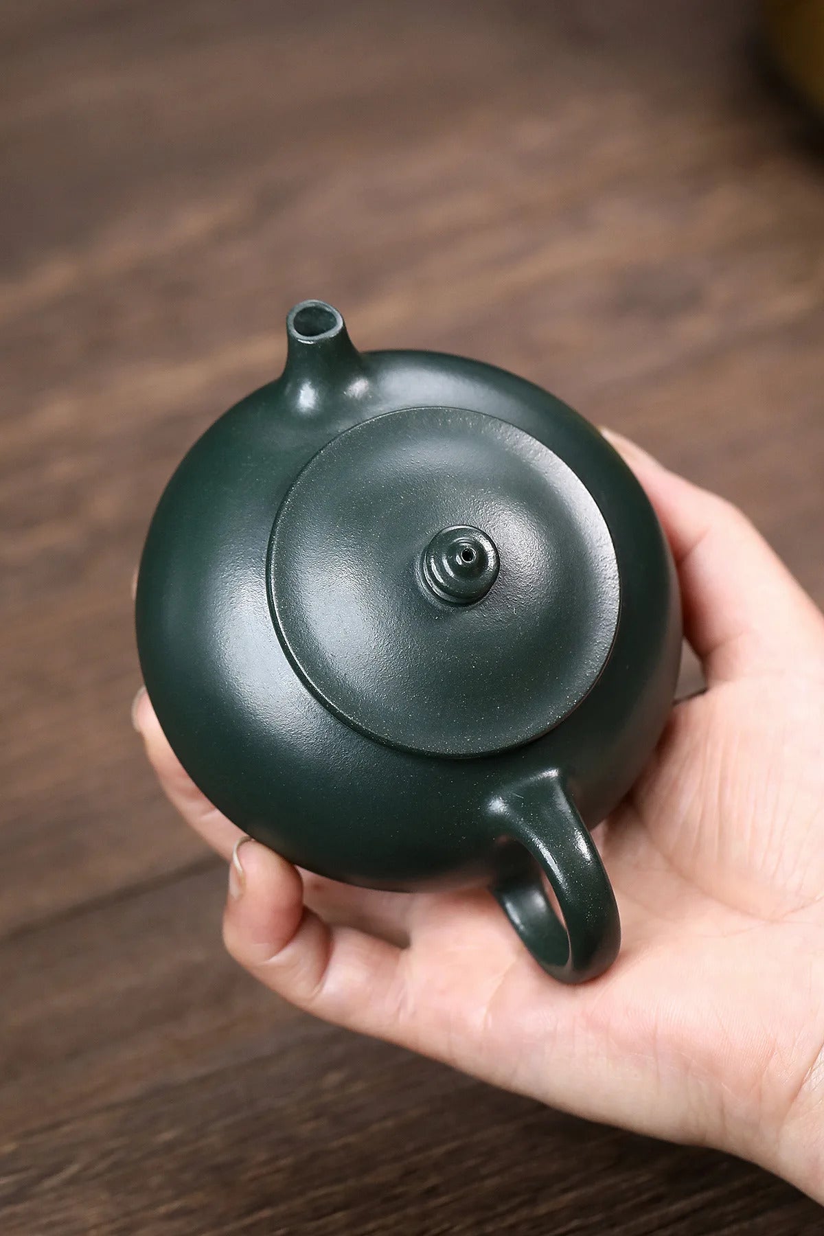 SteepCode Yixing "Breathing Clay" Teapot - 180ml Artisan-Crafted Green Ore Masterpiece, Zisha Teapot