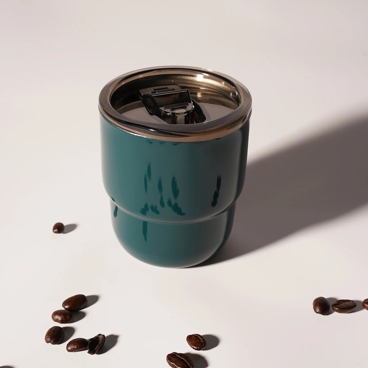 304 Stainless Steel Double-Wall Vacuum Insulated Cup, Coffee Mug, Yerba Mate Cup with Straw, 255ml