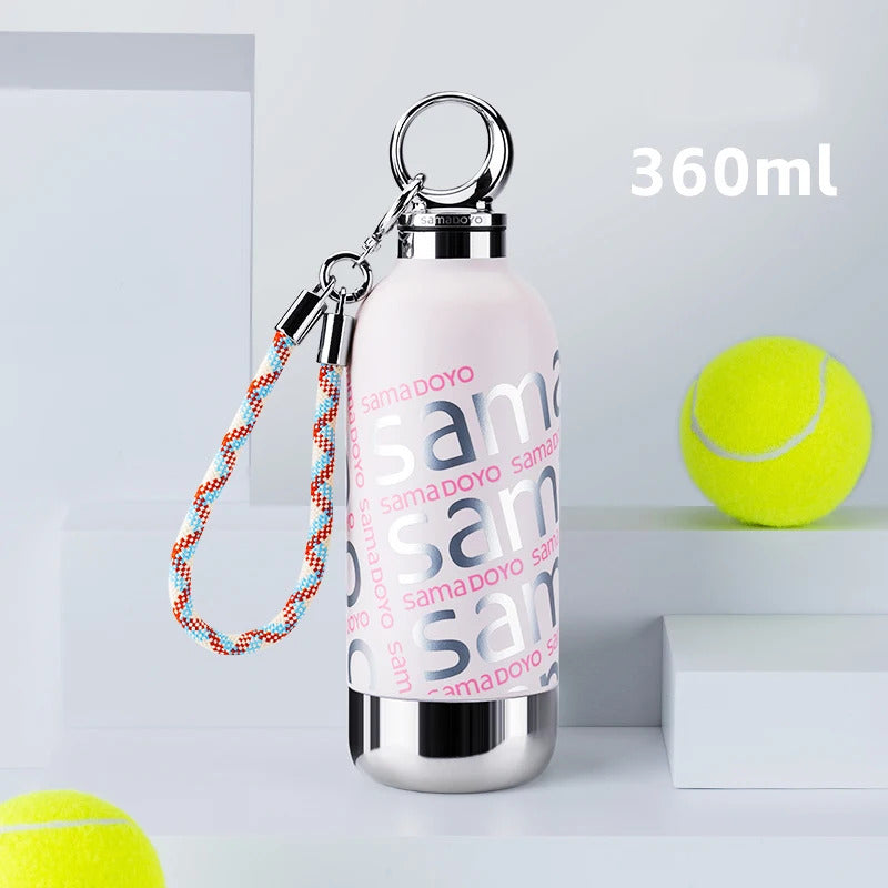 SAMADOYO-6 Hour Long-Lasting Insulated Tumbler with Straw & Detachable Cup – Globally Original 360ml