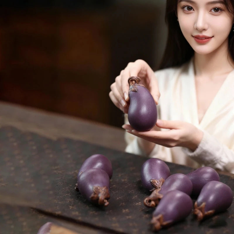 Tea Pet: A Purple Clay Ceramic Decoration for Your Tea Table