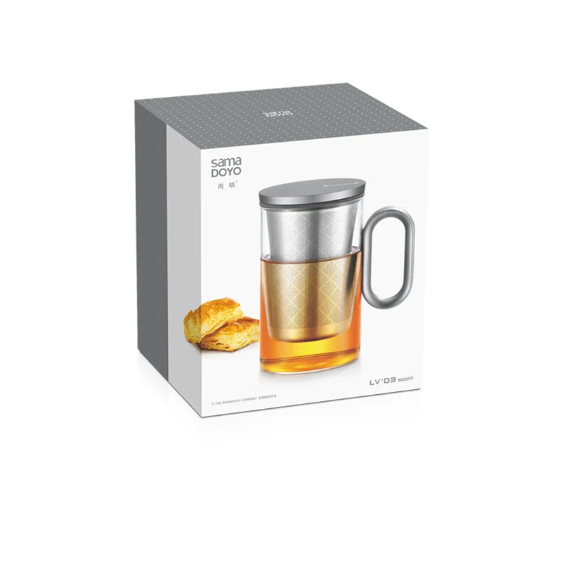 SAMADOYO LOVE aluminum series personal cup Tea ceremony accessories Tea Separation Afternoon Tea Office Cup