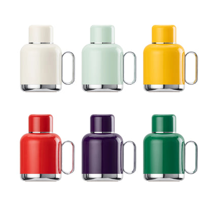 SAMADOYO-316 Stainless Steel Teapot, Insulated Tea & Coffee Brewer with Built-in Filter, 600ml
