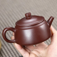 SteepCode Yixing "Breathing Teapot" – 200ml Zhu Ni Clay Masterpiece, Artisan Teapot, Zisha Teapot