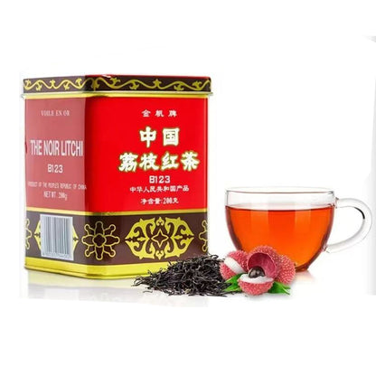 Jinfan Brand China Lychee Black Tea 200g Tin
