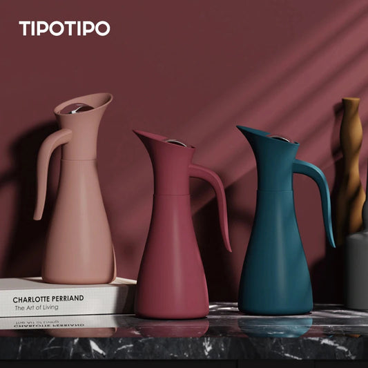 Kaffeekanne aus Edelstahl 304 mit Vakuumisolierung im Schwanenstil – 1000 ml, elegantes Küchendekor mit vogelförmigem Design