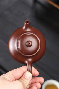 Yixing "Breathing Teapot" – 150ml Zhu Ni Clay Masterpiece, Artisan Teapot, Zisha Teapot