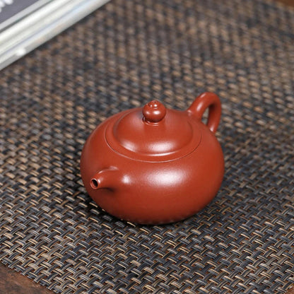 Yixing Zisha Teapot 'The Breathing Pot' - 110ml Original Mineral Clay Teapot