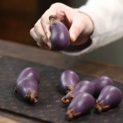 Tea Pet: A Purple Clay Ceramic Decoration for Your Tea Table
