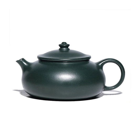 SteepCode Yixing "Breathing Clay" Teapot - 180ml Artisan-Crafted Green Ore Masterpiece, Zisha Teapot