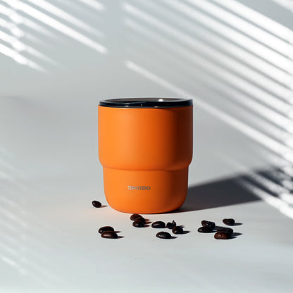Kaffeetasse aus Edelstahl SUS304, doppelschichtige, vakuumisolierte Thermostasse, Getränketasse, geeignet für Männer und Frauen, 12 Farben 