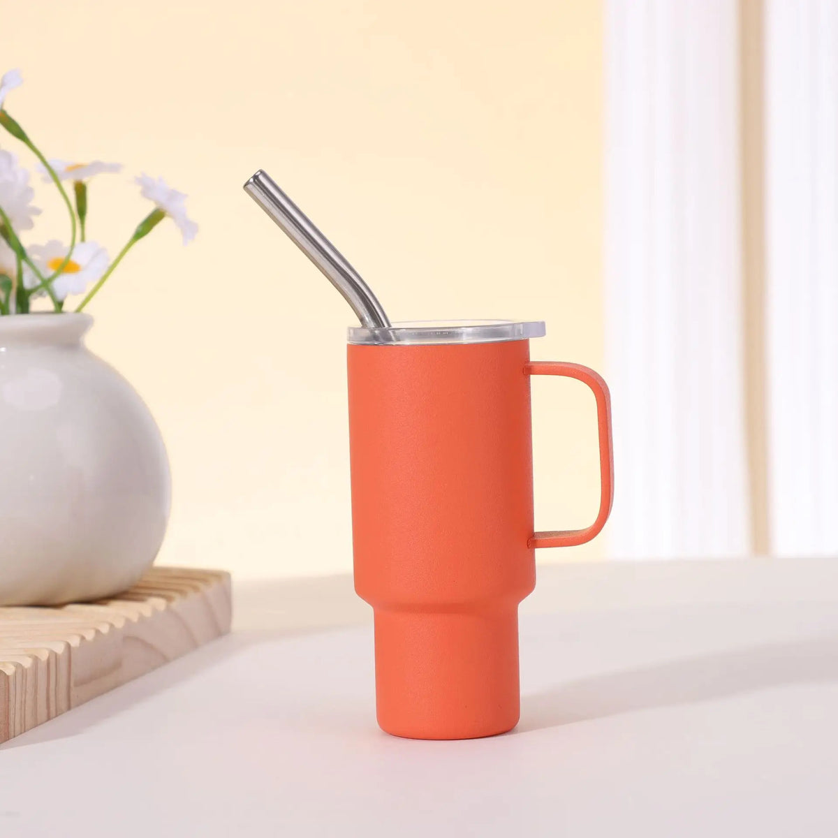 Stainless steel straw insulated cup, mini liquor glass, portable wine glass, small party glass, 2 ounces