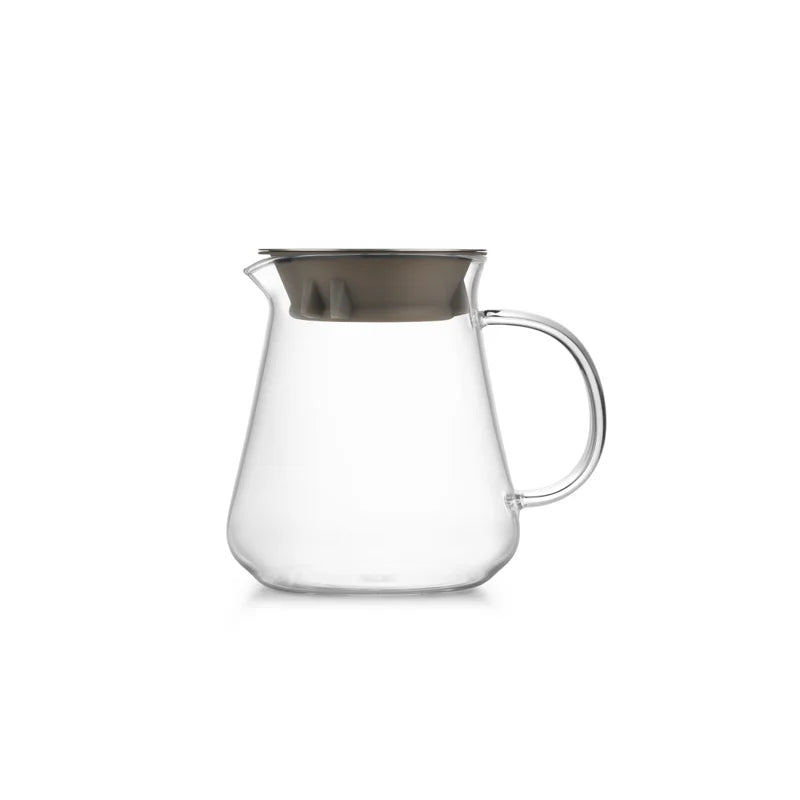 SAMADOYO Coffee Sharing Pot Portable Coffee Drip Set Travel Coffee Tool with Filter Coffee Pot Glass Coffee Pot