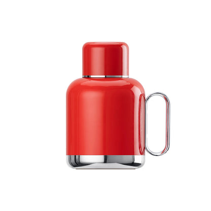 SAMADOYO-316 Stainless Steel Teapot, Insulated Tea & Coffee Brewer with Built-in Filter, 600ml