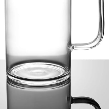 SAMADOYO Coffee Household Borosilikat Glass Press French Coffee Pot Press Coffee Maker With Stainless Steel Cap 
