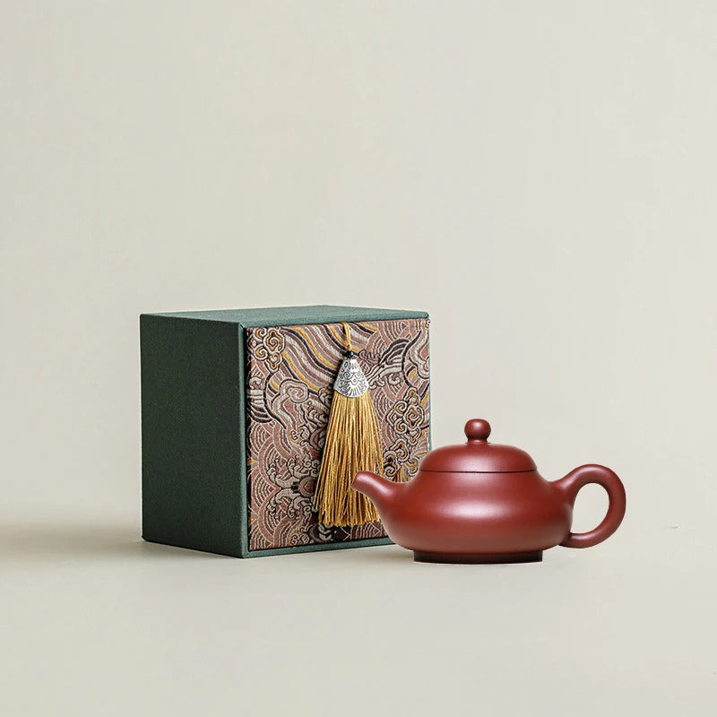 Steepcode- "Yixing Zisha Teapot 'The Breathing Pot' - 220ml Original Mineral Clay Teapot"