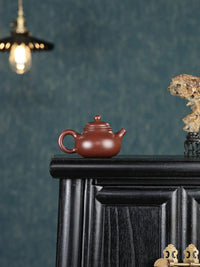 Yixing "Breathing Teapot" – 150ml Zhu Ni Clay Masterpiece, Artisan Teapot, Zisha Teapot