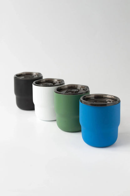 Kaffeetasse aus Edelstahl SUS304, doppelschichtige, vakuumisolierte Thermostasse, Getränketasse, geeignet für Männer und Frauen, 12 Farben 
