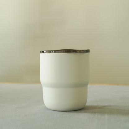 Kaffeetasse aus Edelstahl SUS304, doppelschichtige, vakuumisolierte Thermostasse, Getränketasse, geeignet für Männer und Frauen, 12 Farben 