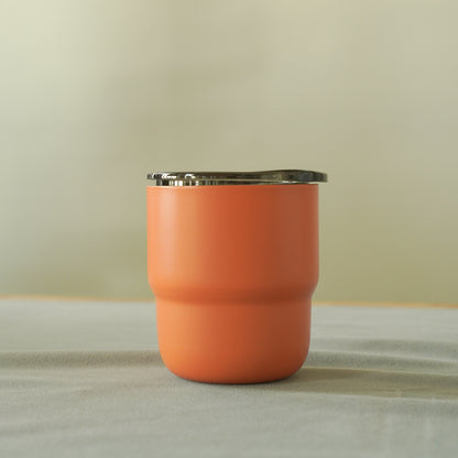 Kaffeetasse aus Edelstahl SUS304, doppelschichtige, vakuumisolierte Thermostasse, Getränketasse, geeignet für Männer und Frauen, 12 Farben 