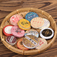 Yunnan MengHai Pu-erh Tea Mini Cake Family Set - 13 Flavors