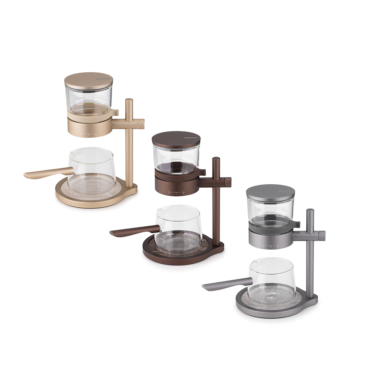Tea Brewing Gift Set, Detachable Teapot and 6 Glass Cups