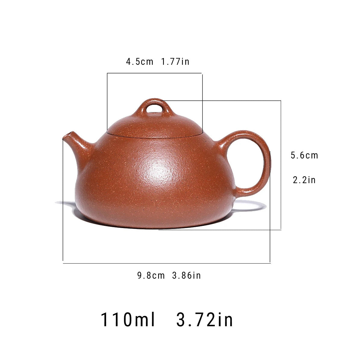 Yixing "Breathing Teapot" – 110ml JiangPo Clay Masterpiece, Artisan Teapot, Zisha Teapot