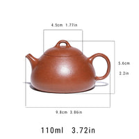 Yixing "Breathing Teapot" – 110ml JiangPo Clay Masterpiece, Artisan Teapot, Zisha Teapot
