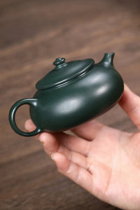 SteepCode Yixing "Breathing Clay" Teapot - 180ml Artisan-Crafted Green Ore Masterpiece, Zisha Teapot