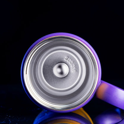 Basketball-Themed Print Tumbler, 316L Stainless Steel Double-Walled Vacuum Insulated Cup, 700ml