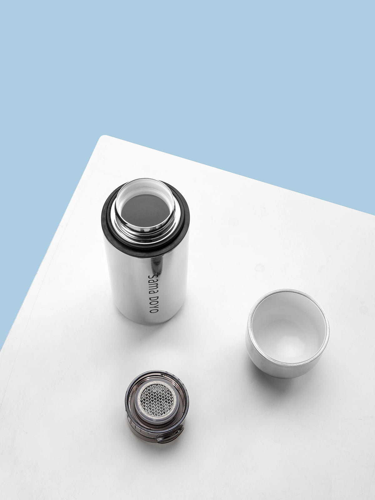 Samadoyo 400ml "Little Cannon" Thermal Tumbler - Ceramic Coated, 8H Hot/6H Cold, Titanium Filter & Magnetic Cup