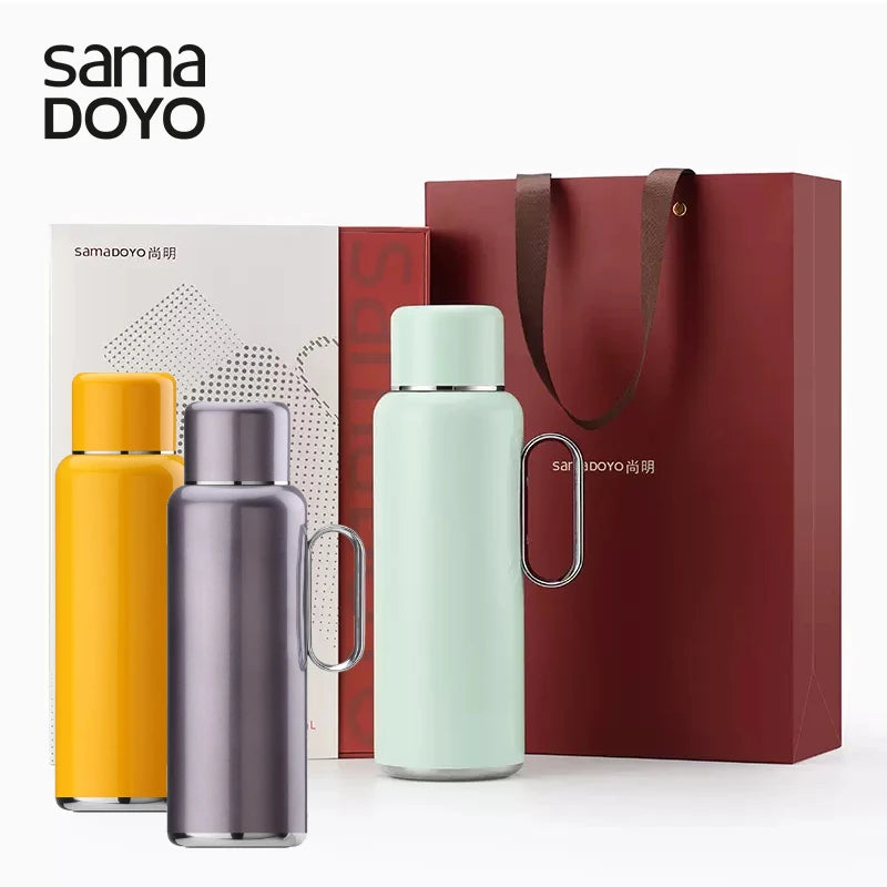 Samadoyo Fashion Insulated Teapot with Temperature Display and Filter 27.05oz MC11