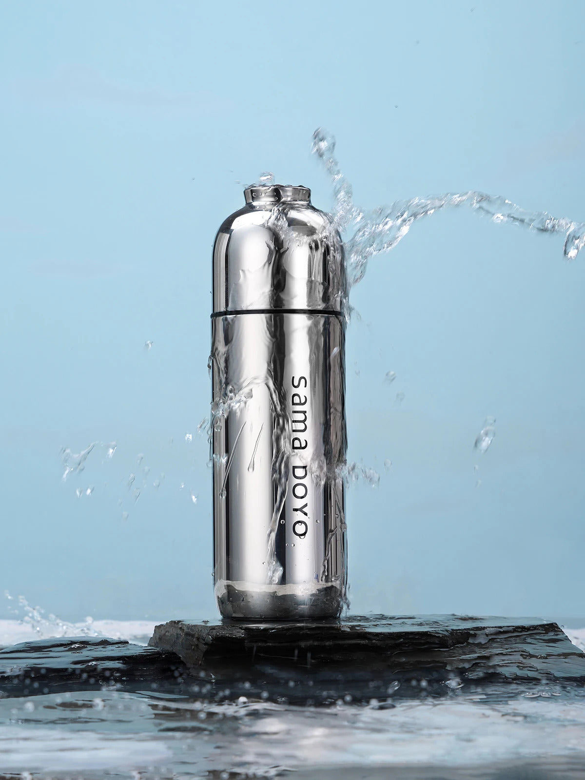 Samadoyo 400ml "Little Cannon" Thermal Tumbler - Ceramic Coated, 8H Hot/6H Cold, Titanium Filter & Magnetic Cup