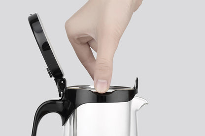 Samadoyo - Integrated Teapot with One-Touch Strainer, Heat-Resistant Glass (500ml/700ml)
