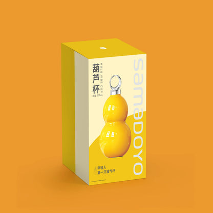 SAMADOYO-6 Hour Insulated Tumbler | Gourd Shape with Straw | Exclusive Design, 520ml