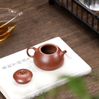 Yixing "Breathing Teapot" – 110ml JiangPo Clay Masterpiece, Artisan Teapot, Zisha Teapot