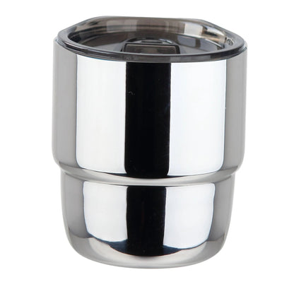 Glossy Fashionable Colors 304 Stainless Steel Double-Wall Vacuum Insulated Coffee Tumbler with Lid - 255ml, Portable Travel Mug for Hot & Cold Beverages