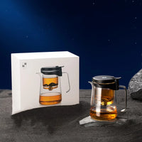 SAMADOYO elegant cup insulation separation bubble teapot heat-resistant glass teapot simple filter tea cup