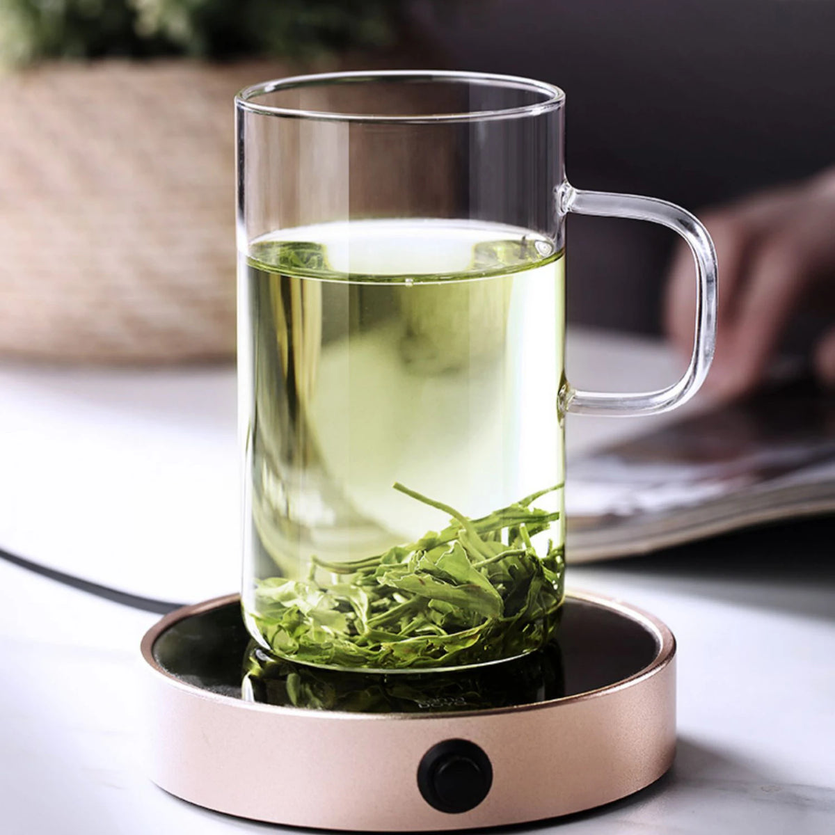 Samadoyo High quality high borosilicate glass water cup, transparent glass water cup, milk cup, crystal cup 300ml