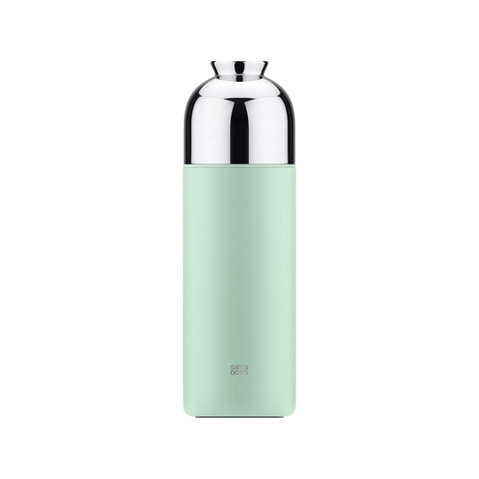 SAMADOYO Teezubereitungsbecher Isolierbecher 304 Edelstahl Doppelschicht-Teebecher Tragbarer Becher Automontierter Wasserbecher Tragbarer Tee 