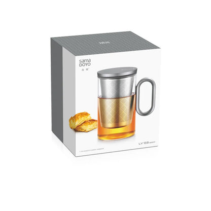 SAMADOYO LOVE aluminum series personal cup Tea ceremony accessories Tea Separation Afternoon Tea Office Cup